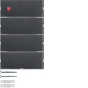 BER80164776 / Tastsensor 4f Komf m BF KNX K.1 anth mat /...