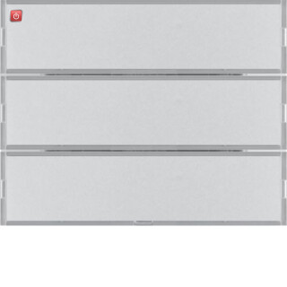 BER80163774 / Tastsensor 3f Komf m BF KNX K.5 alu matt / EAN 3250617153645