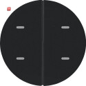 BER80162865 / Tastsensor 2f Komf KNX R.x sw glän /...