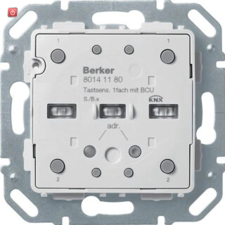 BER80141180 / Tastsensor-Modul 1f m Busank KNX S.1/B.x / EAN 3250617153768