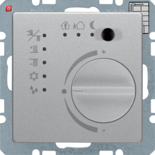 BER75441124 / Raumtemperaturregler m Ta-Sst IB Q1 Alu / EAN 4011334446989