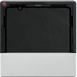 BER80960121 / Abdeck. f. KNX RTR, KNX-Q.x, alu smt / EAN 4011334417804