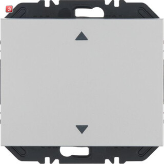 BER24117203 / EnOcean Modul m. Wippe 1f, Aufdr K.5 alu / EAN 4011334525806