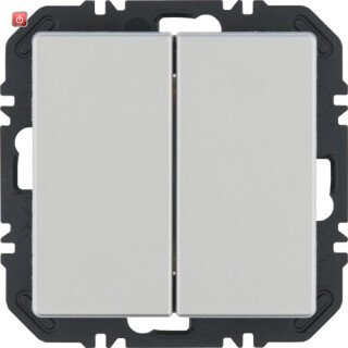 BER24126184 / EnOcean Modul m. Wippe 2f, Q.x alu samt / EAN 4011334525905