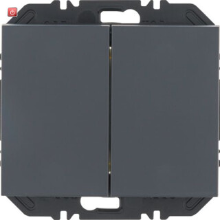 BER24127106 / EnOcean Modul m. Wippe 2f, K.1 anthr / EAN 4011334526018