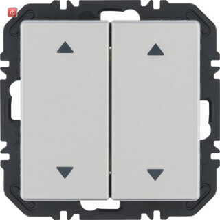 BER24126284 / EnOcean Modul m. Wippe 2f, Aufdr Q.x alu / EAN 4011334525936