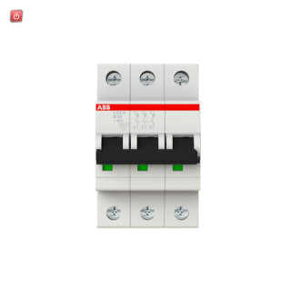 ABB2CDS273001R0635 / Sicherungsautomat B-Char.,10kA,63A,3-polig / EAN 4016779543880