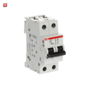ABB2CDS282001R0065 / Sicherungsautomat B-Char.,15..25kA,6A, 2-polig / EAN 4016779589673