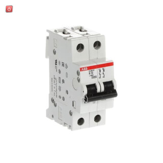 ABB2CDS282001R0105 / Sicherungsautomat B-Char.,15..25kA,10A, 2-polig / EAN 4016779589680