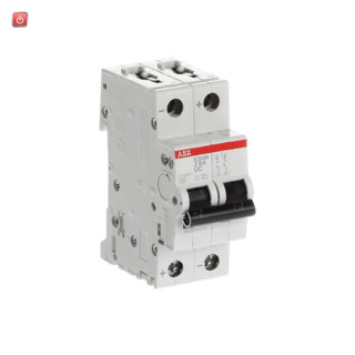 ABB2CDS272061R0378 / S202M-Z6UC Sicherungsautomat Z-Char., 10 kA, 6 A, 2P / EAN 4013614433405