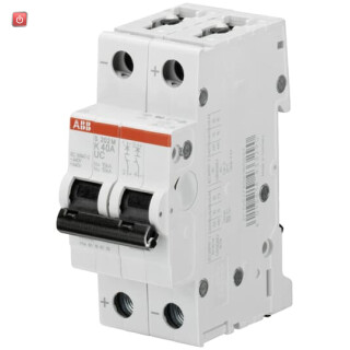 ABB2CDS272061R0428 / S202M-Z10UC Sicherungsautomat Z-Char., 10 kA, 10 A, 2P / EAN 4013614433429