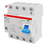 ABB2CSF204568R3400 / F204B-40/0,3 FI-Schutzschalter Typ B 4P, 40A, 300mA, 3kA, 4TE / EAN 8012542342359
