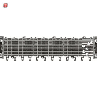 ABB2CCA183223R0001 / Smissline TP Starterpaket 80 PLE, bestückt mit Schienen L1, L2, L3, N, / EAN 7612271417499