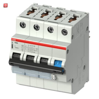 ABB2CCL564110E0135 / FS403M-B13/0.03 FI-Schutzschalter B,13A,400V,10kA,30mA,4P,steckbar / EAN 7612271407629