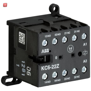 ABBGJH1213001R0221 / Kleinhilfsschütz KC6-22Z 24VDC / EAN 4013614049644