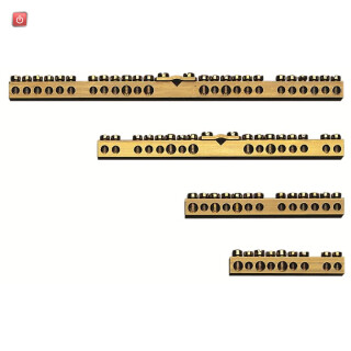 ABBGJI2320073R0016 / SZ-KLB24 N-/PE-Klemme 4x16qmm 20x10qmm,nicht isoliert / EAN 4012233595501