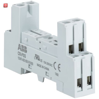 ABB1SVR405650R1000 / CR-PSS Standardsockel für 1We oder 2We CR-P Relais / EAN 4013614528590