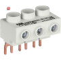 ABB1SAM201907R1101 / S1-M1-25 3-Phasen-Einspeiseblock Flach, für MS116 / MS132, 25mm2 / EAN 4013614400803