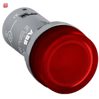 ABB1SFA619403R5231 / CL2-523R Meldeleuchte rot 230VAC mit fest integrierter LED / EAN 7320500556399