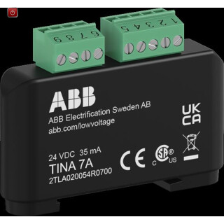 ABB2TLA020054R0700 / TINA 7A DYNlink Adapter für die Montage auf DIN-Schienen / EAN 7350024451894