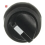 ABB1SFA611201R1006 / M2SS2-10B Wahlschalter-Vorsatz A-C schwarz, 2 Stellungen, kurzer Drehg / EAN 7320500284988