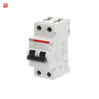 ABB2CDS272061R0217 / S202M-K1UC Sicherungsautomat K-Char., 10 kA, 1 A, 2P / EAN 4013614433122