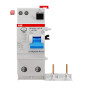 ABB2CSB202401R1250 / DDA202A-25/0,03AP-R FI-Block für S202 2P,Typ A,25A,30mA,kurzzeitverzög / EAN 8012542801108