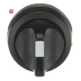 ABB1SFA611210R1006 / M3SS1-10B Wahlschalter-Vorsatz schwarz, 3 Stellungen, kurzer Drehgriff / EAN 7320500293386