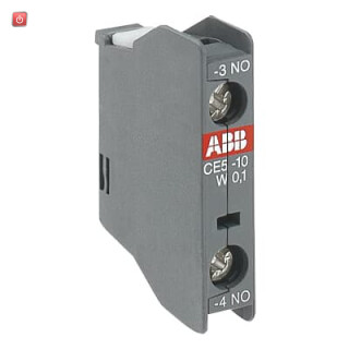 ABB1SBN010016R1010 / CE5-10W0,1 Hilfskontaktblock 1S, integrierter Mikroschalter 0,1W / EAN 3471522199171