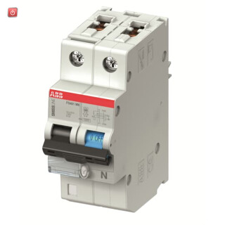 ABB2CCL562110E0135 / FS401M-B13/0.03 FI-Schutzschalter B,13A,400VAC,30mA,10kA,2P,steckbar / EAN 7612270104505