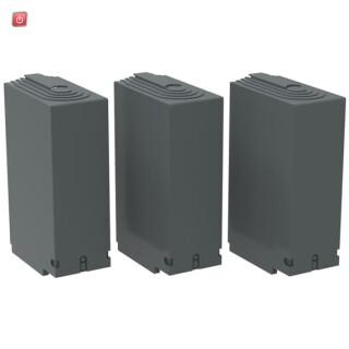 ABB1SCA022736R8840 / OTS400G1L/3 Klemmenabdeckung Schnappbefestigung grauer Kunststoff / EAN 6417019238616