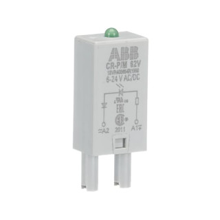 ABB1SVR405654R1000 / CR-P/M 62V Steckmodul LED grün, 6-24VAC/DC / EAN 4013614528804