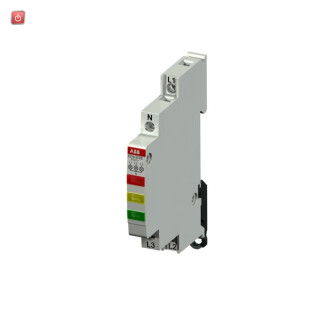 ABB2CCA703902R0001 / Leuchtmelder 3 LED E219-3CDE LED rot/gelb/grün, 415/230 V AC / EAN 7612271413323