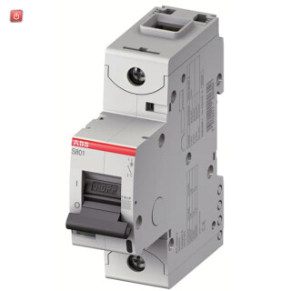 ABB2CCS891001R0105 / S801N-B10 Hochleist.-Sicherungsautomat, 10A,B,400VAC=Icu 36kA,690VAC=I / EAN 7612271203801