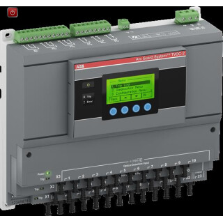 ABB1SFA664001R1001 / TVOC-2-240 Lichtbogenwächter 10 optische Eingänge einschl. einer HMI / EAN 7320500382172