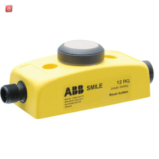 ABB2TLA030053R2700 / SMILE 12RG Reset-Taster Reset für EDEN OSSD, 1 x blaue LED / EAN 7350024479591