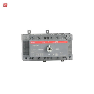 ABB1SCA105418R1001 / OT80F4C Lastumschalter 4-polig 80A o. Griff u. Welle / EAN 6417019393537