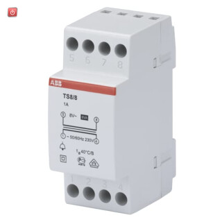 ABB2CSM228665R0812 / TS8/8 Klingeltransformator 8VA, 8VAC / EAN 8012542286653