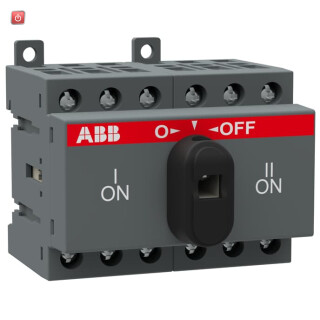 ABB1SCA104816R1001 / OT16F3C Lastumschalter 3-polig 16A m. schwarzem Knebelgriff / EAN 6417019389608