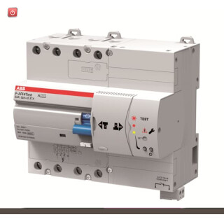 ABB2CSF304130R1630 / F-ATI4Test A-63/0,03 FI-Schalter, 7 TE, 4P, Typ A, 63A, 30mA, kurzzeit / EAN 8012542289357