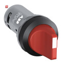 ABB1SFA619210R1021 / Wahlschalter, rot, 3 Stellungen, 2S...