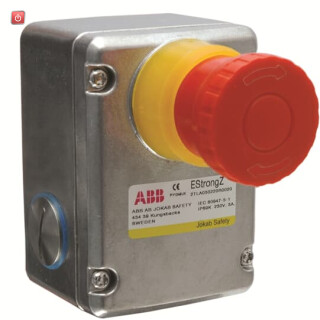 ABB2TLA050220R0020 / ESTRONGZ Not-Halt-Taster 2 NC + 2 NO, M20 / EAN 7350024467499