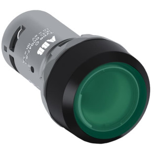 ABB1SFA619100R1312 / CP1-13G-10 LED Leuchtdr.taster compact 1S gruen flach tast.. LED 230V / EAN 7320500550847