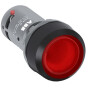 ABB1SFA619100R1341 / CP1-13R-01 LED Leuchtdr.taster compact 1OE rot flach tast.. LED 230V A / EAN 7320500550885
