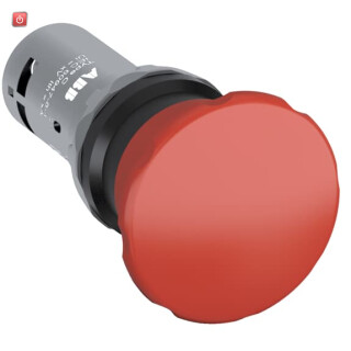 ABB1SFA619126R1071 / CPM3-10R-11 Pilztaste tastend rot 1S+1OE / EAN 7320500375891