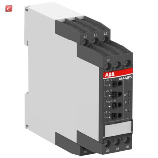 ABB1SVR730884R1300 / CM-MPS.31S Dreiphasenüberwachungsrelais 2We, 0,0,1-30s, L1-L2-L3=3x160 / EAN 4016779851855