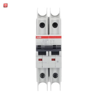 ABB2CDS272337R0277 / SU202M-K2 Sicherungsautomat K-Char., 10kA, 2A, 2P / EAN 4016779932646