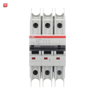 ABB2CDS273337R0377 / SU203M-K6 Sicherungsautomat K-Char., 10kA, 6A, 3P / EAN 4016779930321