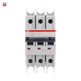ABB2CDS273337R0517 / SU203M-K25 Sicherungsautomat K-Char., 10kA, 25A, 3P / EAN 4016779930406