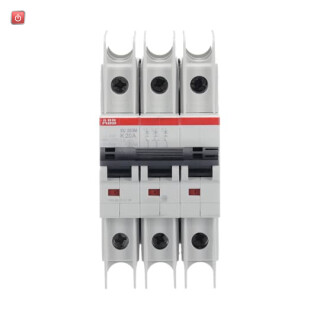 ABB2CDS273337R0487 / SU203M-K20 Sicherungsautomat K-Char., 10kA, 20A, 3P / EAN 4016779930390